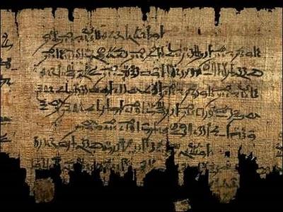Los papiros más antiguos del mundo