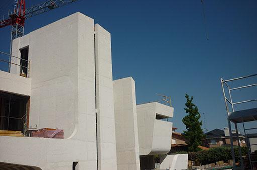 A-cero Projects NUEVAS IMÁGENES DE OBRA DE LA VIVIENDA UNIFAMILIAR DISEÑADA POR A-CERO EN EL N.E. DE MADRID