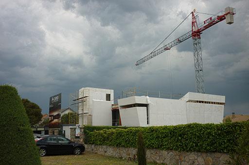 A-cero Projects NUEVAS IMÁGENES DE OBRA DE LA VIVIENDA UNIFAMILIAR DISEÑADA POR A-CERO EN EL N.E. DE MADRID