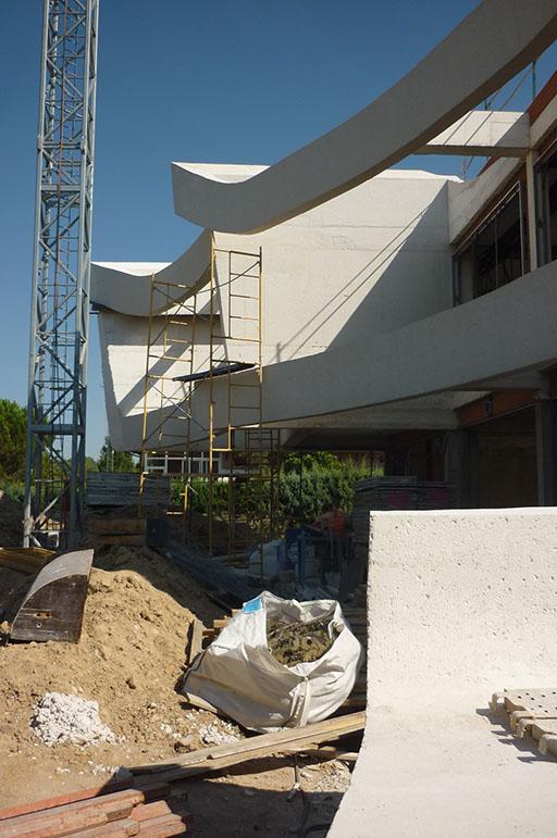 A-cero Projects NUEVAS IMÁGENES DE OBRA DE LA VIVIENDA UNIFAMILIAR DISEÑADA POR A-CERO EN EL N.E. DE MADRID