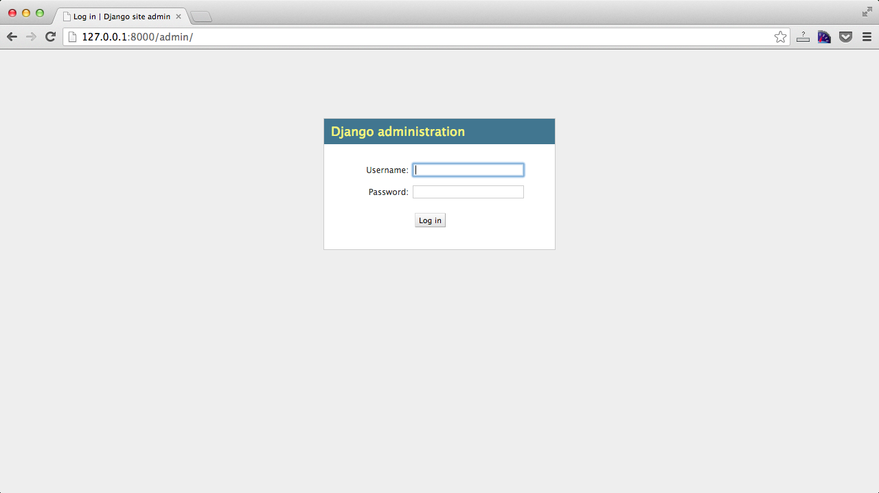 Django desde Cero: Sitio de Administración login-sitio-administrador-django
