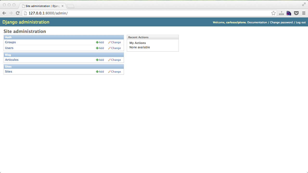 Django desde Cero: Sitio de Administración nuevo-modelo-sitio-administrador-django