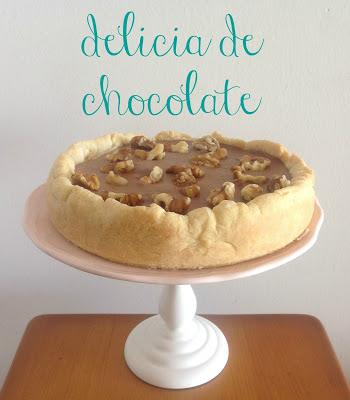 TARTA DELICIOSA DE CHOCOLATE TARTA DELICIOSA DE CHOCOLATE