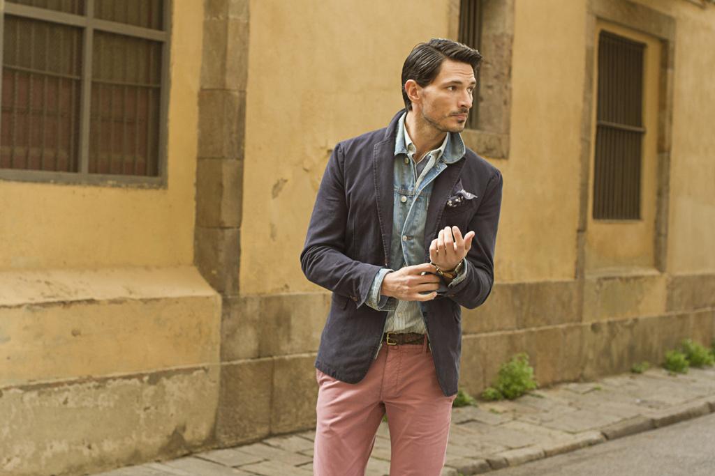 Andrés Velencoso and H.E. by MANGO Andrés Velencoso and H.E. by MANGO