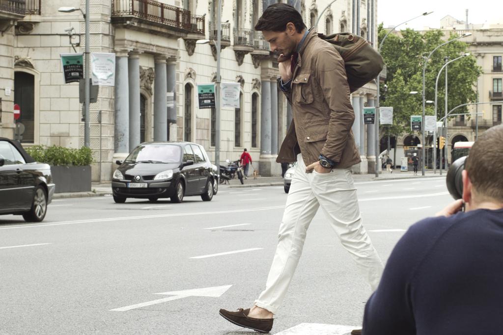 Andrés Velencoso and H.E. by MANGO Andrés Velencoso and H.E. by MANGO