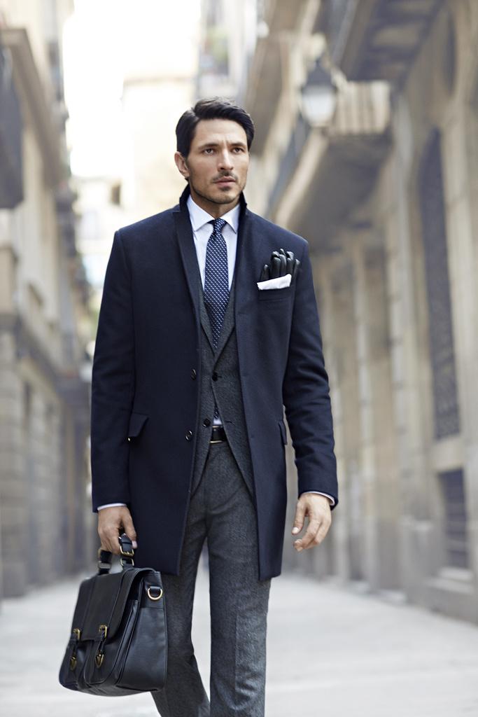 Andrés Velencoso and H.E. by MANGO Andrés Velencoso and H.E. by MANGO