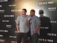 Photocall Asalto al poder con Channing Tatum,Roland Emmerich y Jammie Foxx