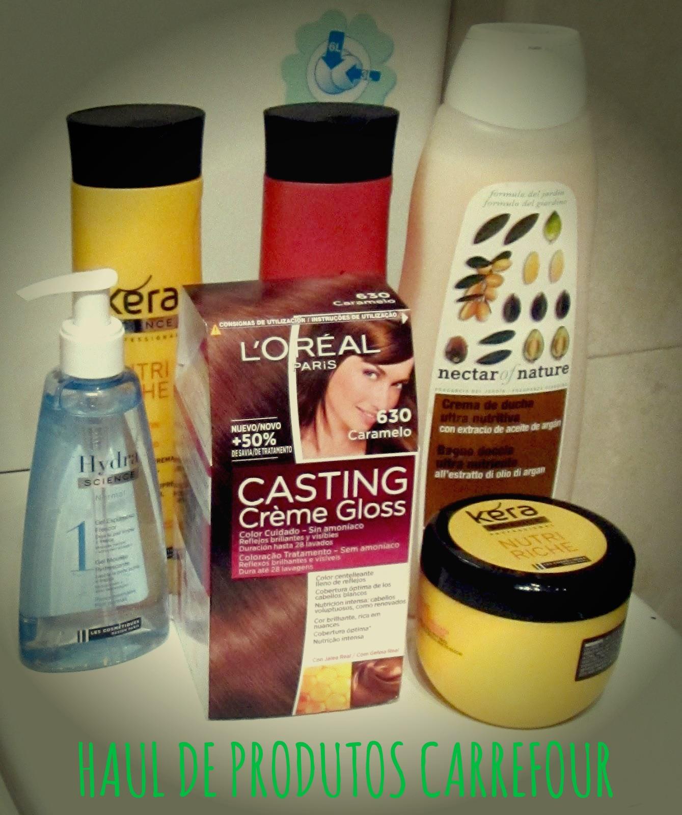 Haul de compritas en Carrefour Haul de compritas en Carrefour
