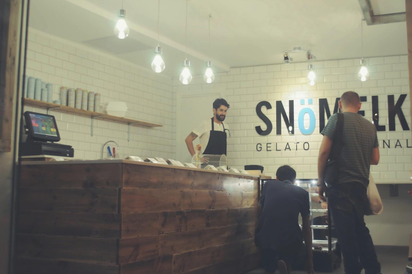 En la Ciudad: ¿Un último helado de verano? Snömelk, gelato italiano con aroma sueco En la Ciudad: ¿Un último helado de verano? Snömelk, gelato italiano con aroma sueco