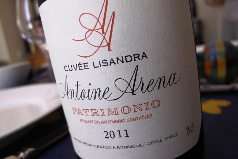 Antoine Arena Cuvée Lisandra 2011 Antoine Arena Lisandra 2011
