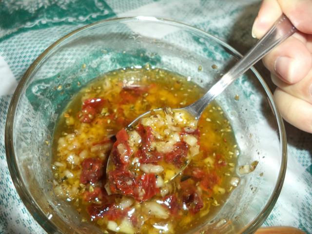 Vinagreta de Tomates Secos Vinagreta de Tomates Secos