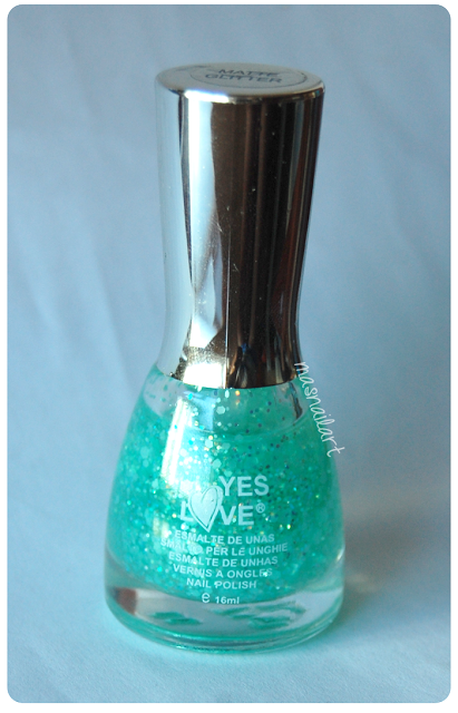 Review: Esmalte Matte Glitter 5 Yes Love #usaloya Review: Esmalte Matte Glitter 5 Yes Love #usaloya