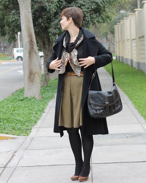 Mis Looks - De verde y negro Mis Looks - De verde y negro