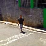 Google Street View capta interesantes fotografías, los 9 ojos. 007
