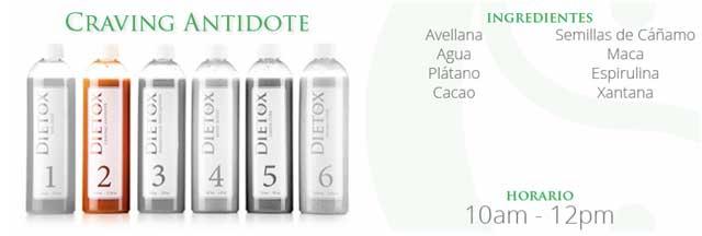 Detoxificación postvacacional: Dietox, el ayuno de los licuados de frutas y verduras frescas dietox-2-craving-antitod