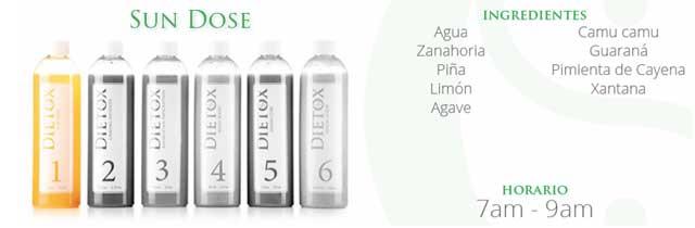 Detoxificación postvacacional: Dietox, el ayuno de los licuados de frutas y verduras frescas dietox1-sun-dose