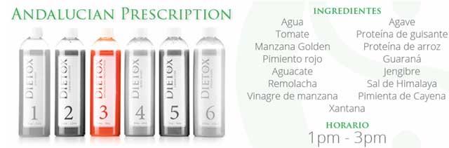 Detoxificación postvacacional: Dietox, el ayuno de los licuados de frutas y verduras frescas dietox-3-andalucian