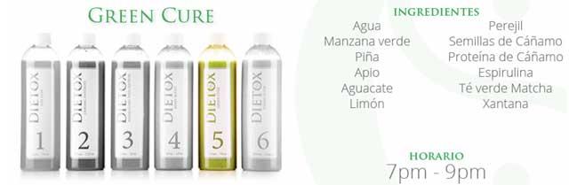 Detoxificación postvacacional: Dietox, el ayuno de los licuados de frutas y verduras frescas dietox-5-green-cure