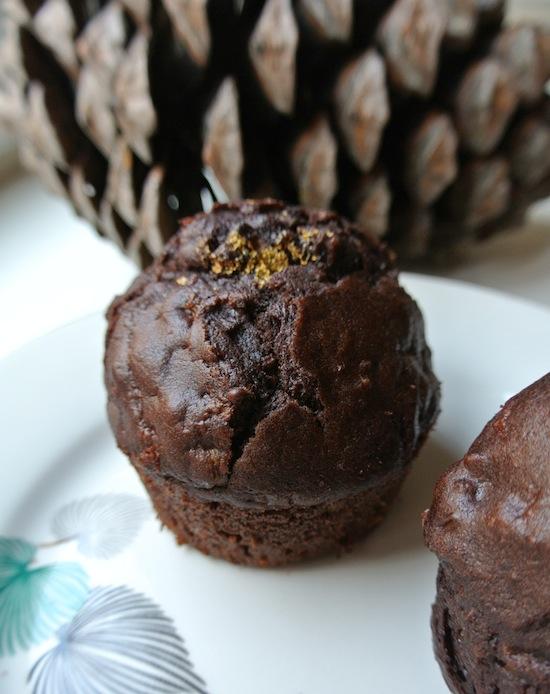 Cocoa zucchini muffins(Magdalenas de cacao y calabacín) Cocoa zucchini muffins(Magdalenas de cacao y calabacín)