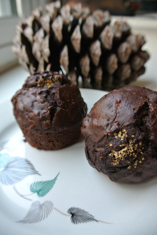 Cocoa zucchini muffins(Magdalenas de cacao y calabacín) Cocoa zucchini muffins(Magdalenas de cacao y calabacín)
