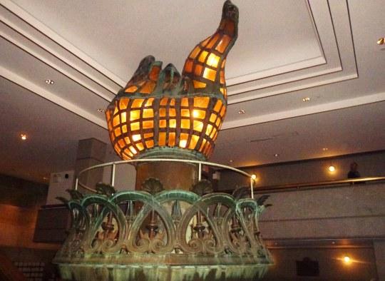 Un imprescindible en Nueva York “La Estatua de la Libertad” Antorcha Original