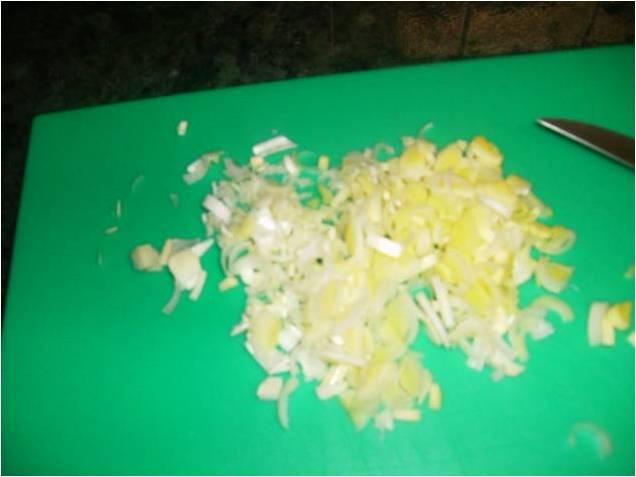 REVUELTO DE BACALAO Y GAMBAS REVUELTO DE BACALAO Y GAMBAS