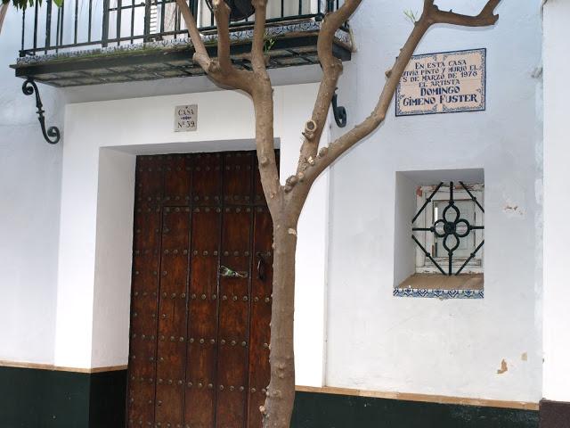 La casa del pintor Domingo Gimeno Fuster. La casa del pintor Domingo Gimeno Fuster.