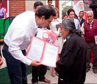 LIMA PROVINCIAS ENTRE LOS PRIMEROS A NIVEL NACIONAL EN LA FORMALIZACION DE PREDIOS RURALES… LIMA PROVINCIAS ENTRE LOS PRIMEROS A NIVEL NACIONAL EN LA FORMALIZACION DE PREDIOS RURALES…