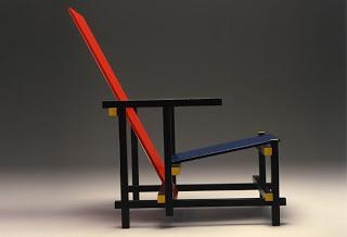 Red & Blue Chair, Rietveld, 1917