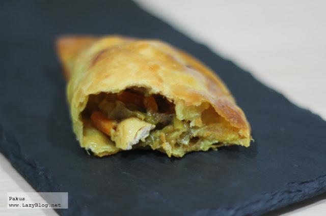 Empanadillas thai de pollo al curry. Receta