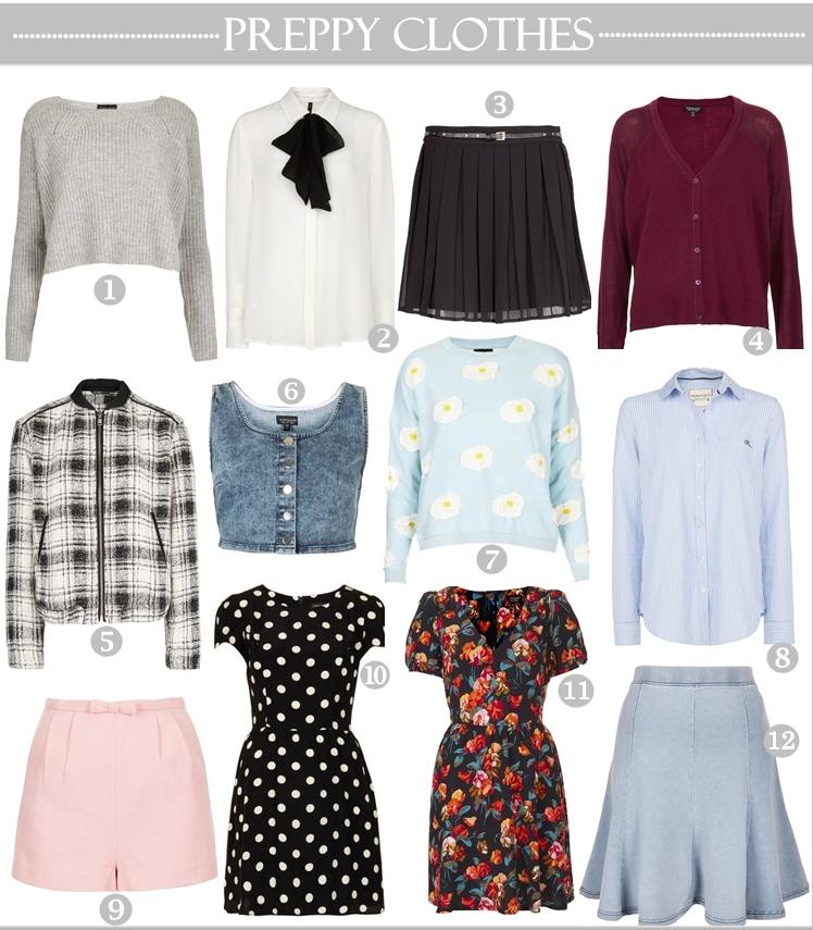 SHOPP-INSPI: Preppy Style SHOPP-INSPI: Preppy Style