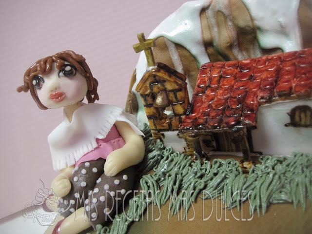 TARTA DECORADA ERMITA DE PINILLA DEL VALLE TARTA DECORADA ERMITA DE PINILLA DEL VALLE