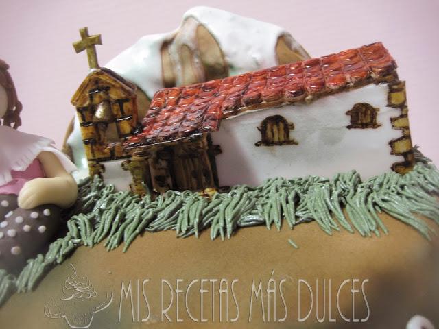 TARTA DECORADA ERMITA DE PINILLA DEL VALLE TARTA DECORADA ERMITA DE PINILLA DEL VALLE