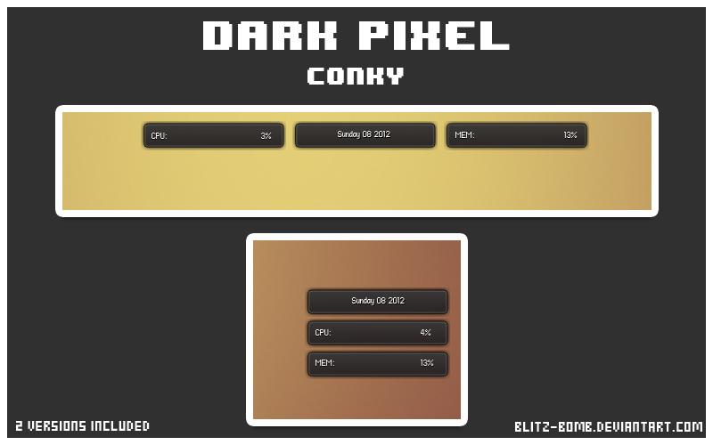 10 configuraciones para Conky atractivas y minimalistas. conky