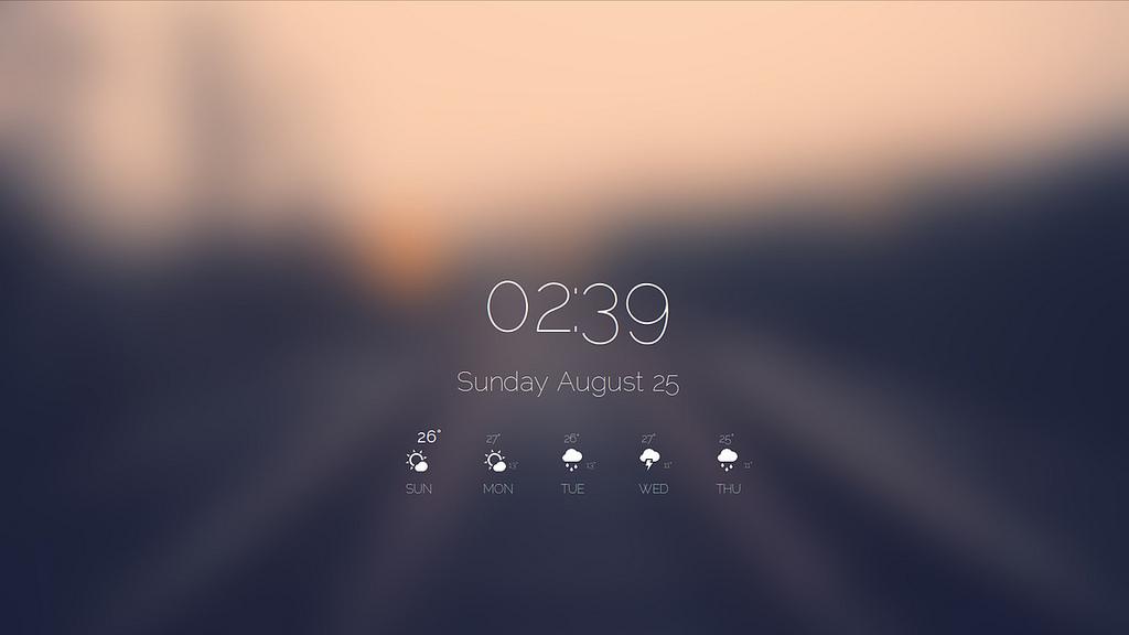10 configuraciones para Conky atractivas y minimalistas. Minimal