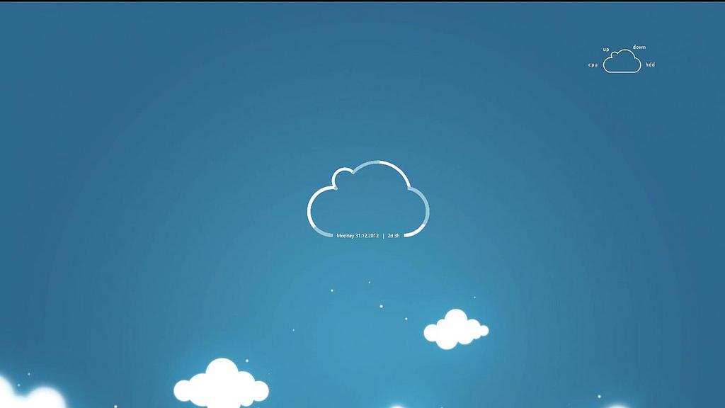 10 configuraciones para Conky atractivas y minimalistas. simple