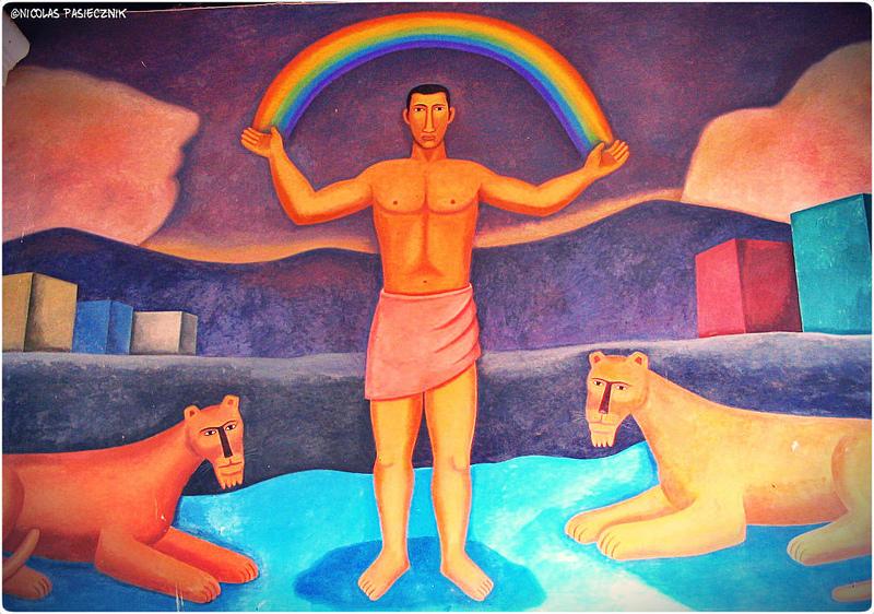 Murales de la Facultad de Derecho de San Cristóbal de las Casas Murales de la Facultad de Derecho de San Cristóbal de las Casas