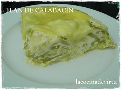 FLAN DE CALABACÍN FLAN DE CALABACÍN