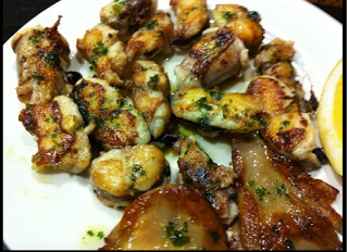 #cocinaunasonrisa de CatMan Mollejas con setas #cocinaunasonrisa de CatMan Mollejas con setas