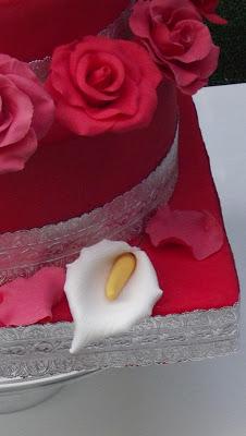 jacky's fantasia in cucina Wedding Cake Rose!!!  D' Jacky ceron!!