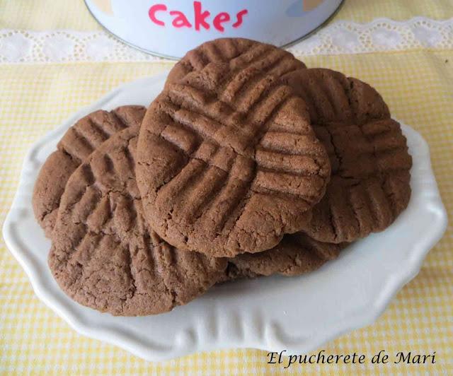 GALLETAS DE NOCILLA Y COLA CAO