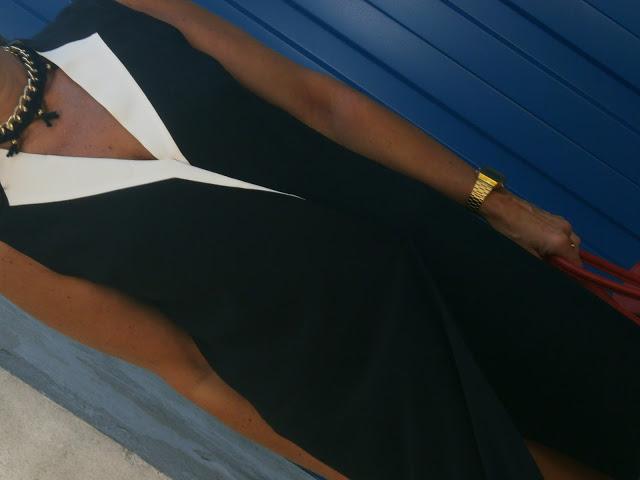 MIS LOOKS - VESTIDO NEGRO SMOKING MIS LOOKS - VESTIDO NEGRO SMOKING