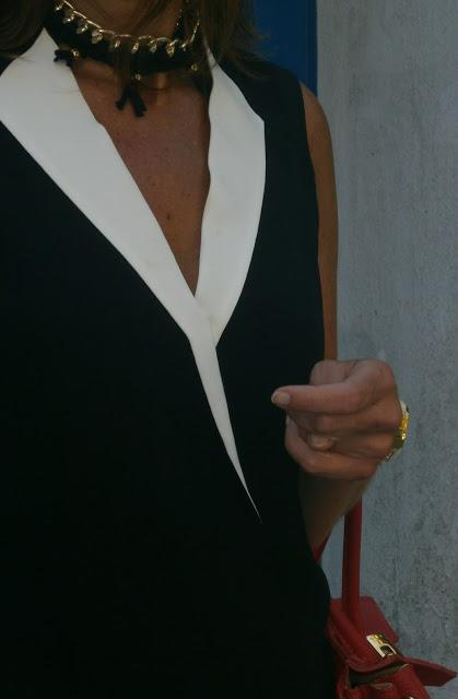 MIS LOOKS - VESTIDO NEGRO SMOKING MIS LOOKS - VESTIDO NEGRO SMOKING