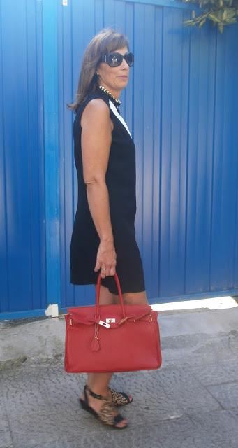 MIS LOOKS - VESTIDO NEGRO SMOKING MIS LOOKS - VESTIDO NEGRO SMOKING