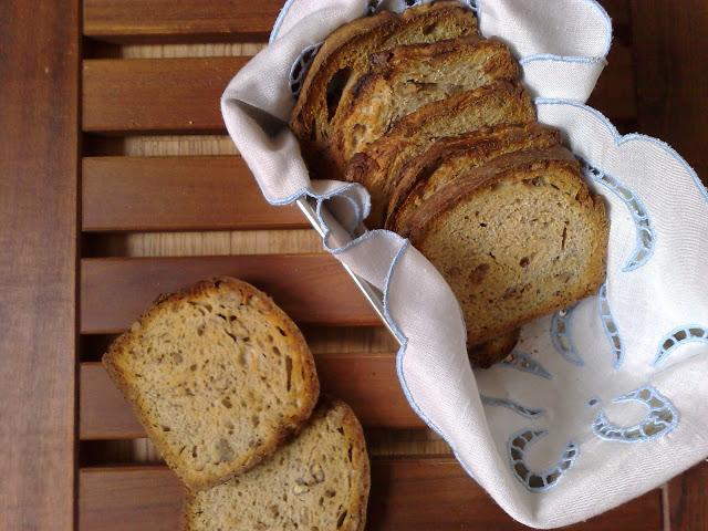 biscottes de pacanas con jengibre y miel