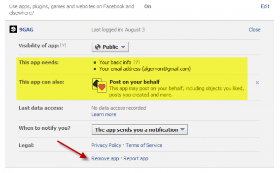 Permisos de app en Facebook 10 consejos de seguridad informática que debes seguir
