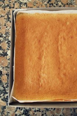 Brazo de gitano de mermelada de fresa. Paso a paso. Brazo de gitano de mermelada de fresa. Paso a paso.