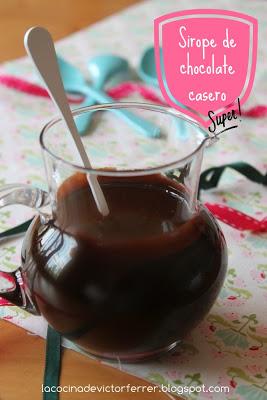 Sirope de chocolate casero. PASO A PASO. Sirope de chocolate casero. PASO A PASO.