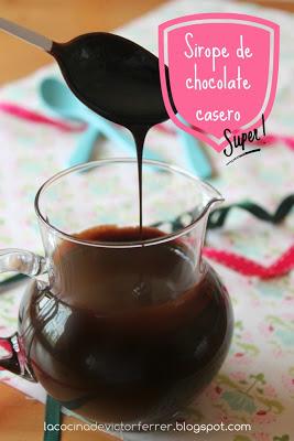 Sirope de chocolate casero. PASO A PASO. Sirope de chocolate casero. PASO A PASO.