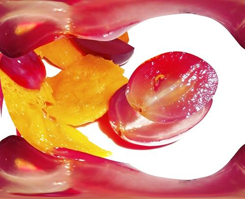 Del realismo al surrealismo. surrealismo con frutas